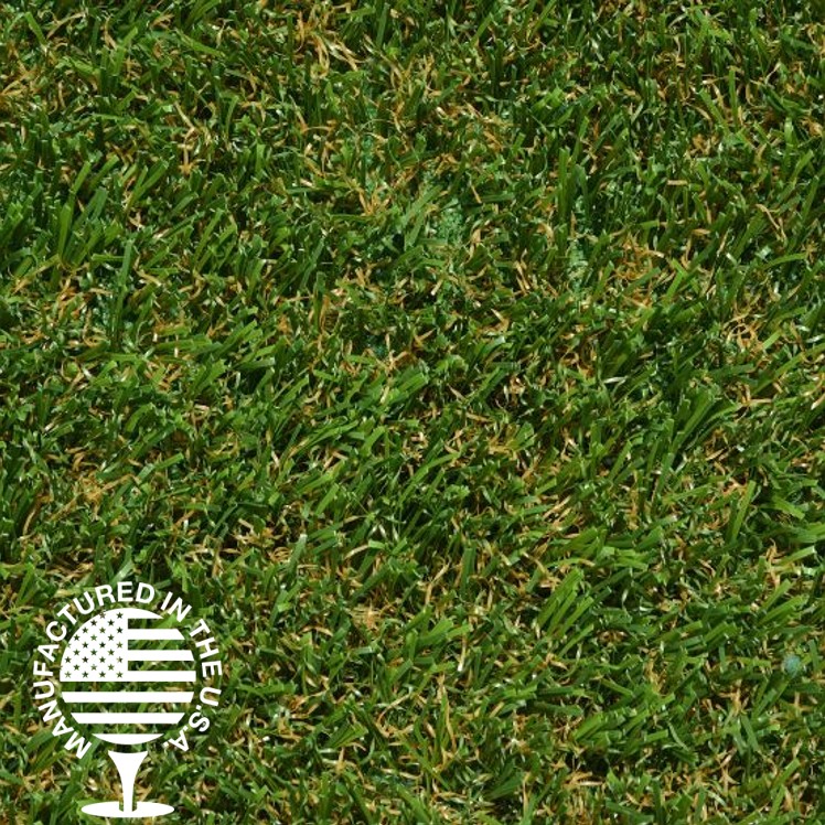 artificial turf that is green with some brown and yellow blades artificial turf that is green with some brown and yellow blades