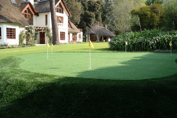 Pittsburgh backyard putting green